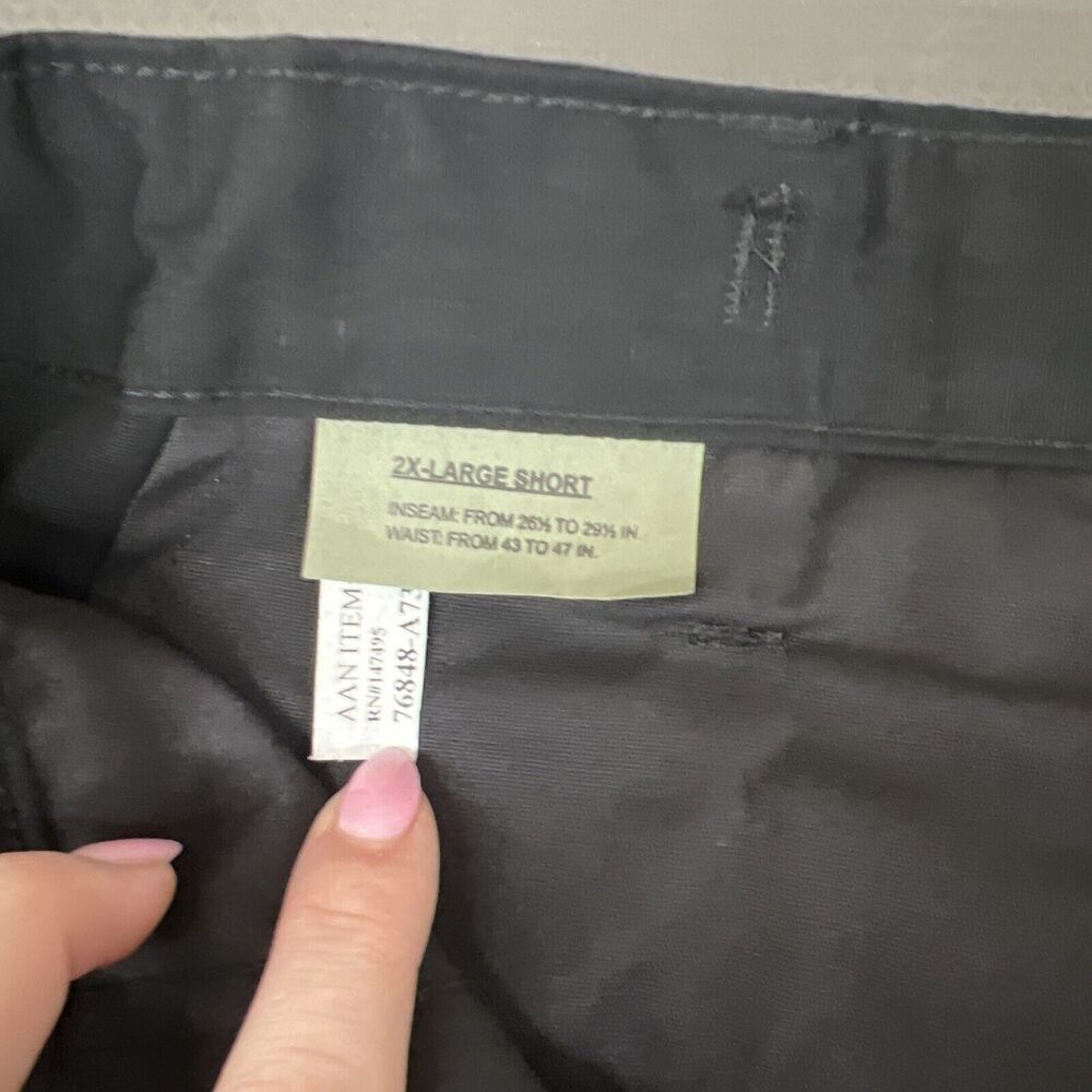 NWT MENS 2X-LARGE GALLS 6 POCKET POLY COTTON RIPSTOP BDU PANTS TR077 BLK Charity - Picture 7 of 11